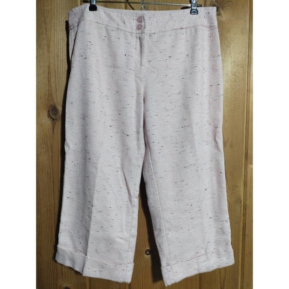XOXO light pink Capri pants size 13/14 cotton blend - Picture 1 of 6